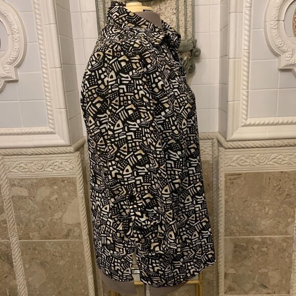 GEORGE. Size 2X 18W-20W. 3/4 Sleeve if Tabbed. 1/2 Attached Camisole. B36 - Picture 4 of 6